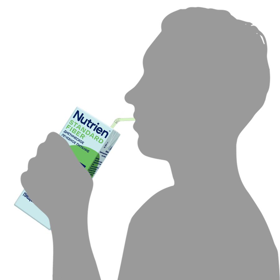 Nutrien Standard Fiber, смесь жидкая, нейтральный, 200 мл, 1 шт.