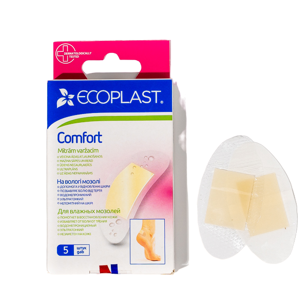 фото упаковки Ecoplast Comfort Пластырь противомозольный
