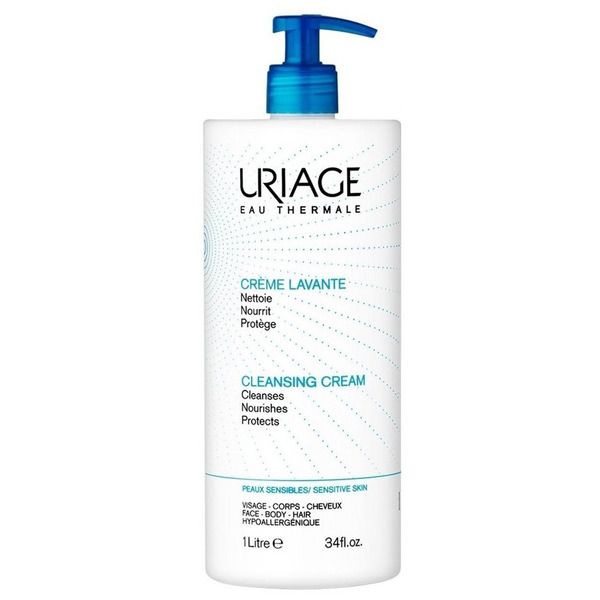 Uriage Очищающий пенящийся крем, крем моющий, 1 л, 1 шт.