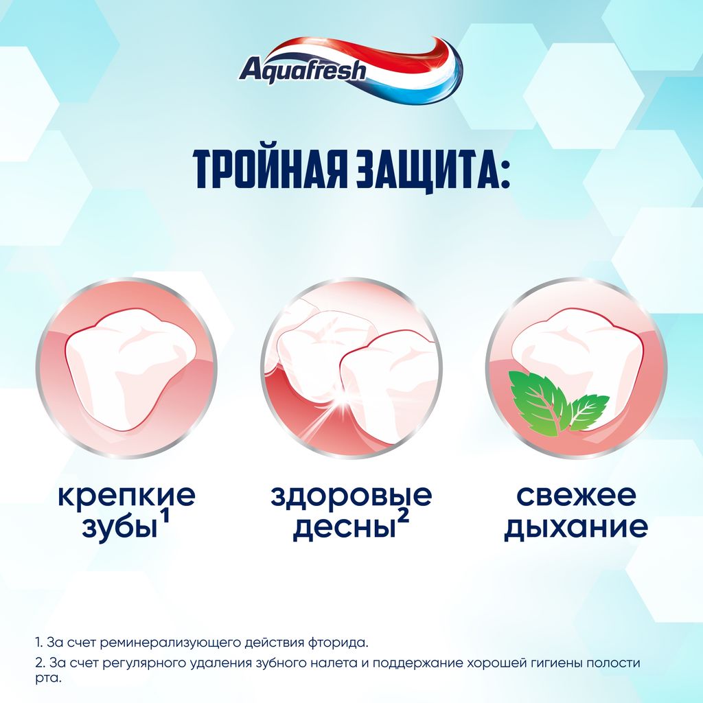 Aquafresh Мои большие зубки Зубная паста от 6 лет, паста зубная, 50 мл, 1 шт.