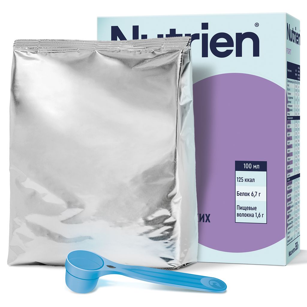 Nutrien Fort, смесь сухая, нейтральный, 350 г, 1 шт.