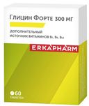 Erkapharm Глицин Форте, таблетки для рассасывания, 60 шт.
