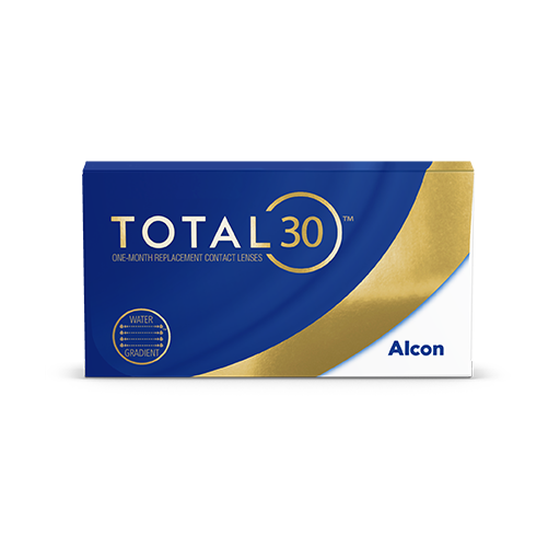 Alcon Total 30 Линзы контактные ежемесячной замены, -7.75, 8.4, 3 шт.