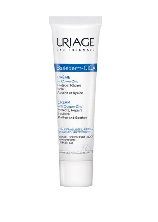 Uriage Bariederm Cica-Cream Крем восстанавливающий с Cu-Zn, крем, 40 мл, 1 шт.