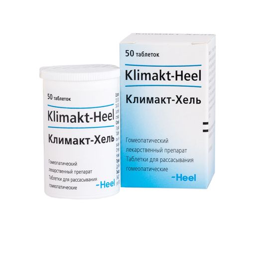 Климакт-Хель, таблетки для рассасывания гомеопатические, 50 шт.