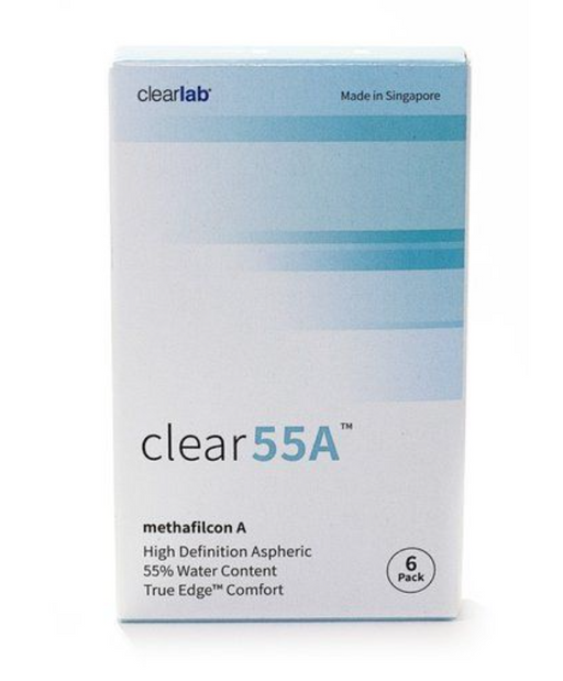 ClearLab Clear 55A Линзы контактные, -4.25, 8.7, 6 шт.