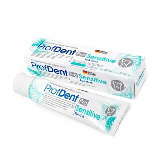 ProfDent Sensitive паста для чувствительных зубов, паста, специальный уход, 100 мл, 1 шт.