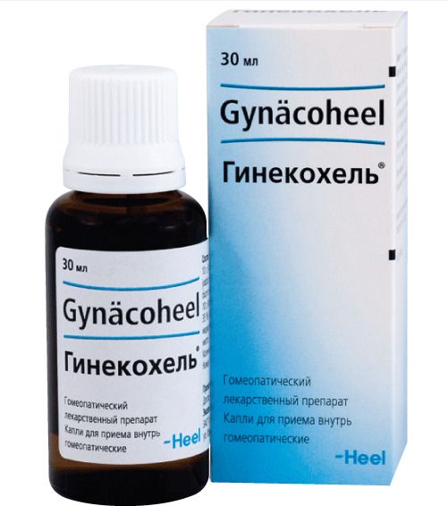 Гинекохель, капли для приема внутрь гомеопатические, 30 мл, 1 шт.