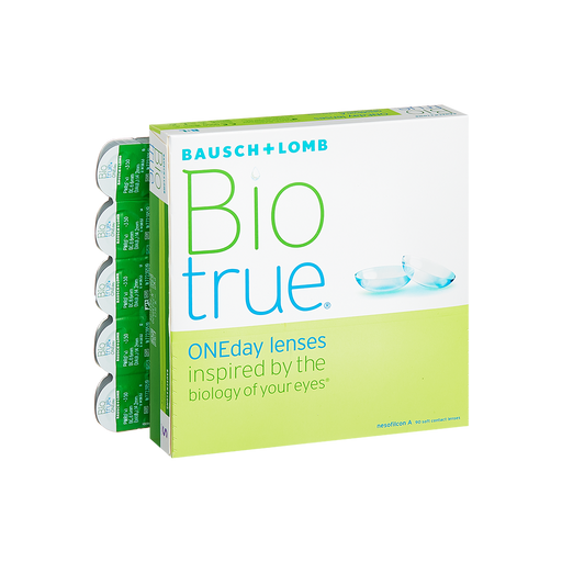 Bausch&Lomb Biotrue ONEday Контактные линзы однодневные, BC=8.6 d=14.2, D(-2.75), 90 шт.